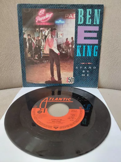Ben E King  –  Stand By Me  -  1986  Almanya Basım  45’lik  Plak