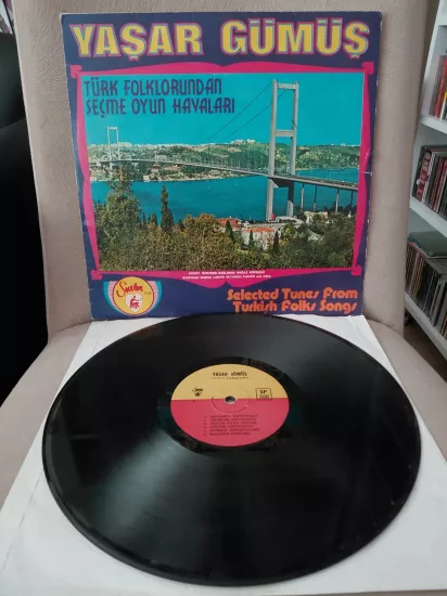 Yaşar Gümüş – Türk Folklorundan Seçme Oyun Havaları  - Türkiye Dönem  Basım 33 lük  LP Plak