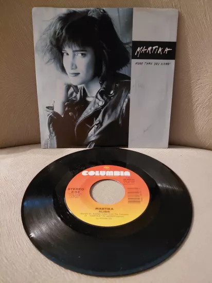Martika  –  More Than You Know -  1988  USA  Basım 45lik Plak