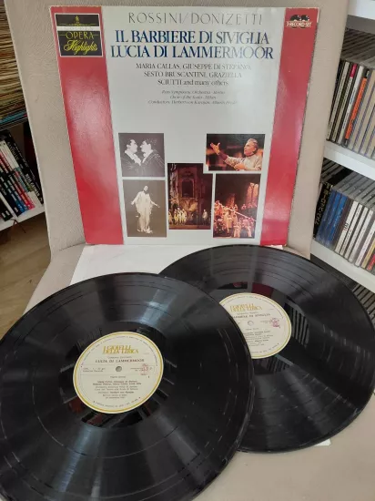 G. Donizetti / Maria Callas  –  Lucia Di Lammermoor  - 1980  İtalya  Basım 33 lük 2xLP Plak