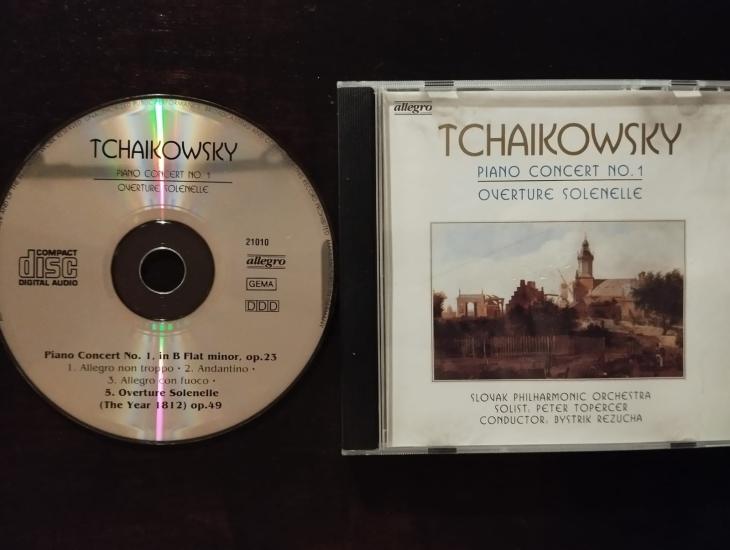 Tchaikowsky – Piano Concert No. 1 / Overture Solene - Almanya Basım 2. El CD Albüm