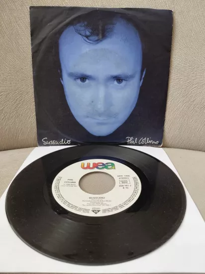 Phil Collins  –  Sussudio  -  1985  Almanya Basım  45’lik  Plak