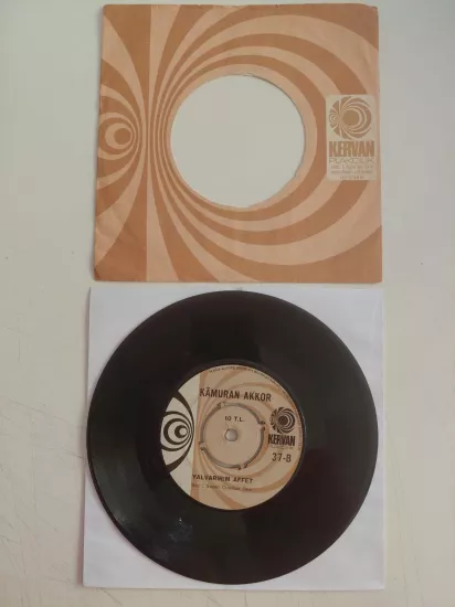 Kamuran Akkor – Senden Sonra / Yalvarırım Affet - 1972 Türkiye Basım 45’lik Plak