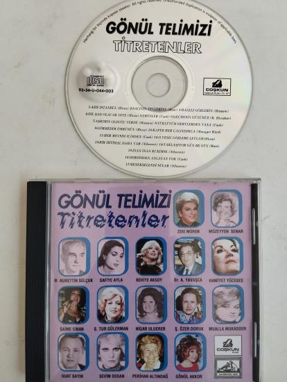 Gönül Telimizi Titretenler - 1993 Türkiye Basım 2. El  CD Albüm