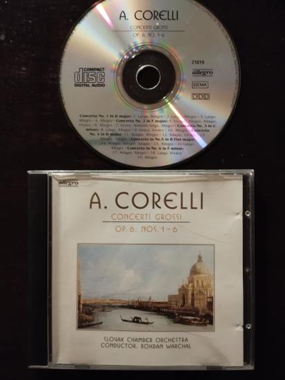 Arcangelo Corelli – Concerti Grossi Op. 6, Nos. 1-6 - Almanya Basım 2. El CD Albüm