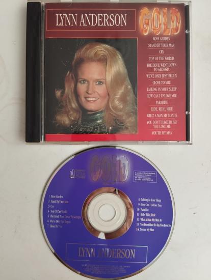 Lynn Anderson – Gold  –  1995 Hollanda Basım  2. El CD  Albüm