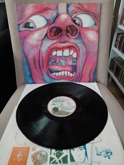 King Crimson  – In The Court Of The Crimson King  - Hollanda Dönem Basım 33 lük  LP Plak