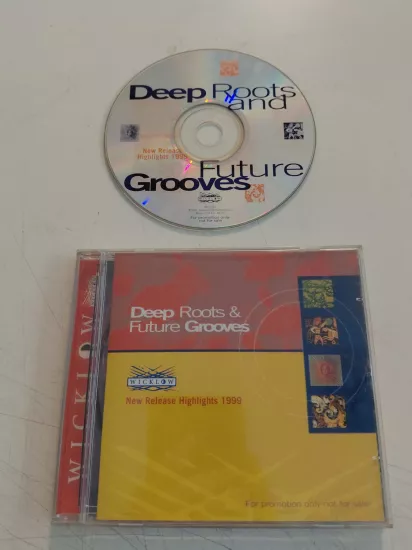 Deep Roots & Future Grooves - New Release Highlights 1999 - 1999 İngiltere Basım CD Albüm,Promo