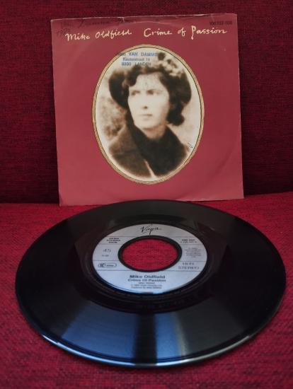 Mike Oldfield – Crime Of Passion - 1984 Almanya Basım 45 LİK PLAK