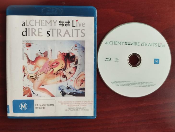 Dire Straits – Alchemy - Dire Straits Live -  2010 EU Basım   BluRay Disc