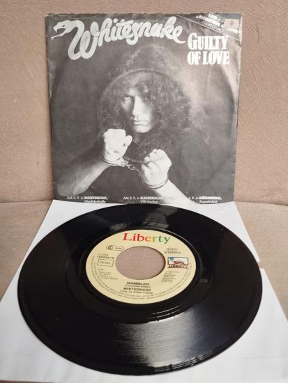 Whitesnake – Guilty Of Love -  1983  Almanya Basım  45 lik Plak