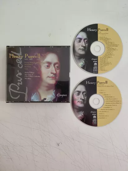 Henry Purcell - Funeral Music For Queen Mary (1659-1695) - 2006 Fransa Basım 2xCD Albüm
