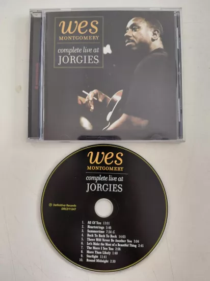 Wes Montgomery  ‎– Complete Live At Jorgies - 2001  Andora  Basım - CD Albüm