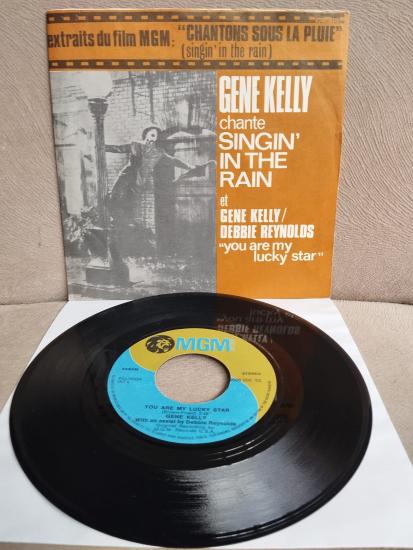 Gene Kelly – Singin’ In The Rain / You Are My Lucky Star - 1972  Belçika Basım 45 lik Plak