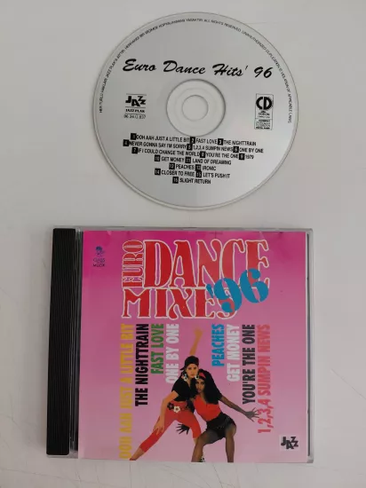 Euro Dance Mix 96   - 1996 Türkiye  Basım - CD Albüm