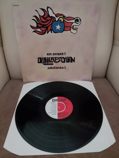 QUILAPAYUN - En Avant! Adelante! - 1975 Fransa Basım 33lük LP Albüm