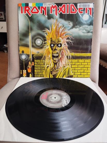 Iron Maiden – Iron Maiden  - 1980 Hollanda  Basım LP Plak Albüm