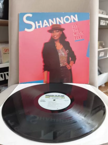 SHANNON  - Let The Music Play ‎- 1984  USA Basım Albüm LP Plak