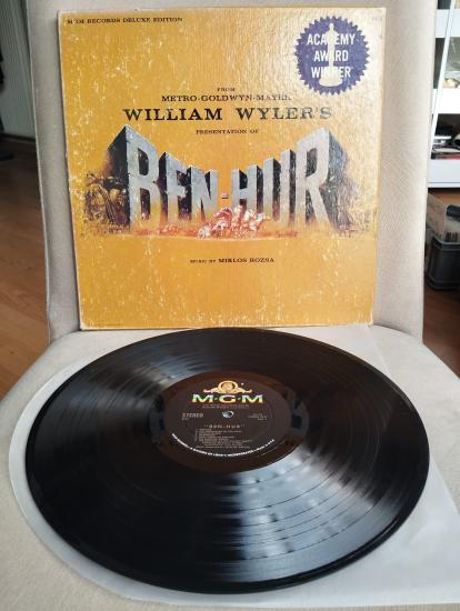 Miklos Rozsa  – Ben-Hur  - 1959  Amerika Basım 33 lük Plak - Lp Box Set