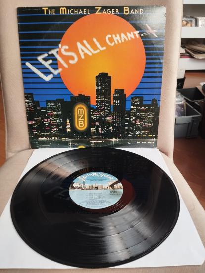 The Michael Zager Band  – Let’s All Chant  - 1978 Amerika Basım 33 Lük LP Albüm Plak