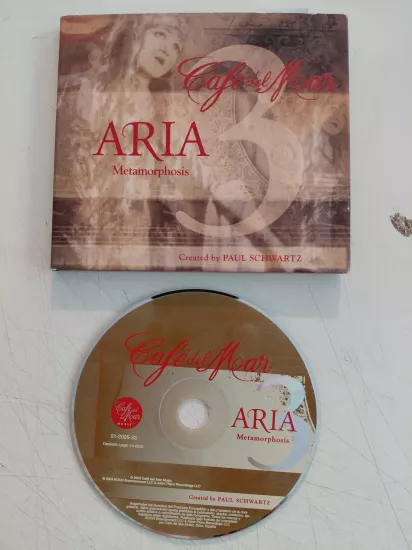 Aria  Created By Paul Schwartz – Aria 3 (Metamorphosis)  - 2005 İspanya Basım CD Albüm