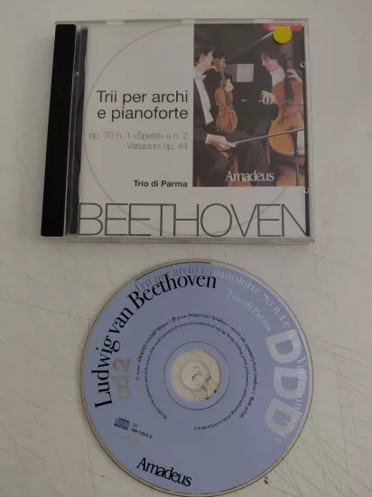 Beethoven / Trio Di Parma – Trii Per Archi E Pianoforte - 2000 İtalya Basım CD Albüm