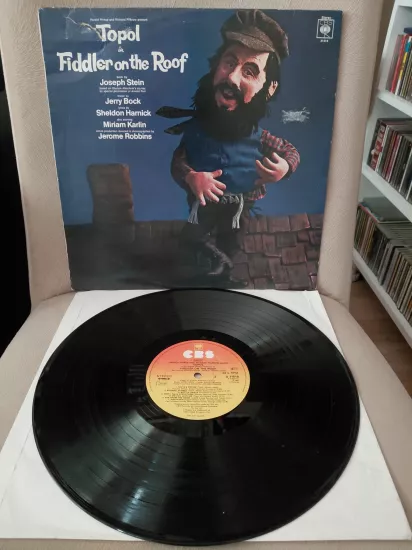 Topol  –  Fiddler On The Roof (Damdaki Kemancı)  - 1967  İngiltere  Basım 33 lük  LP Plak