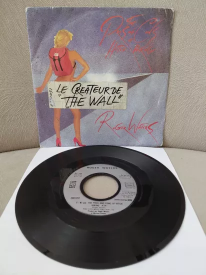 Roger Waters  –  The Pros And Cons Of Hitch Hiking  -  1984  Fransa Basım  45’lik  Plak