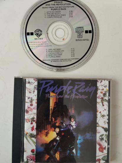 Prince And The Revolution – Purple Rain -  1984 Avrupa  Basım - 2. El CD Albüm