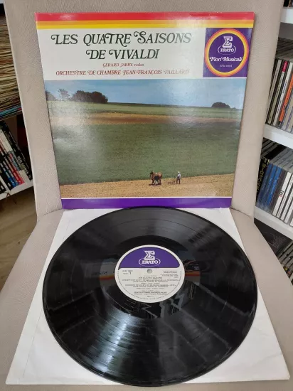Vivaldi / Gérard Jarry, violon - Les Quatre Saisons De Vivaldi (Vivaldi’nin Dört Mevsimi) -  1977  Fransa  Basım 33 lük LP Plak