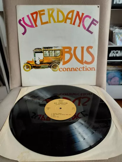 Bus Connection  – Superdance - 1977 Avrupa Basım Albüm LP Plak