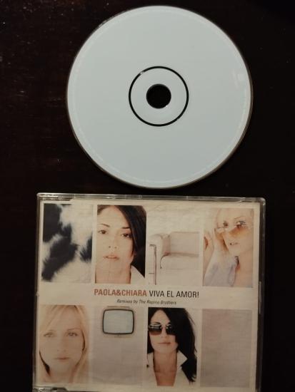 Paola & Chiara – Viva El Amor! - 2000 Avrupa Basım 2. El CD,Maxi-Single