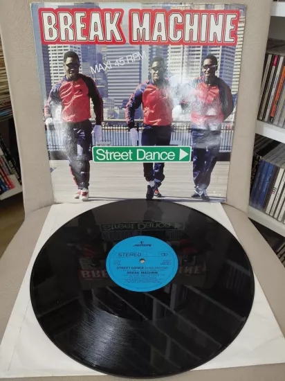 Break Machine –  Street Dance  -  1983  Fransa  Basım 33 lük Maxi-Single Plak