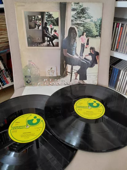 Pink Floyd  –  Ummagumma  -  1977  Almanya  Basım 33 lük 2xLP Plak