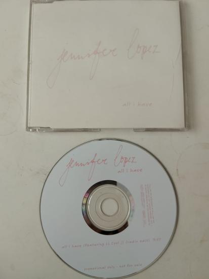 Jennifer Lopez – All I Have -  2003 Avrupa  Basım - 2. El  CD, Single, Promo