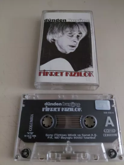 Fikret Kızılok  –  Dünden Bugüne  - 2001  Türkiye Basım Kaset Albüm