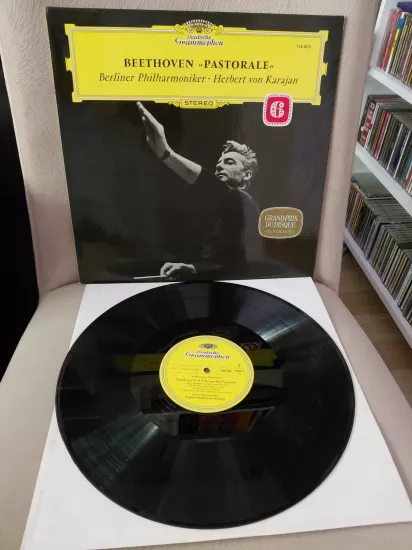 Beethoven  /  Herbert von Karajan –  Pastorale  - 1967 Almanya  Basım 33 lük  LP Plak - Dönem Basım