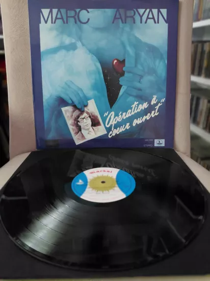 Marc Aryan – ’’Opération A Coeur Ouvert’’  - 1977 Belçika  Basım 33 lük  LP Plak - Dönem Basım