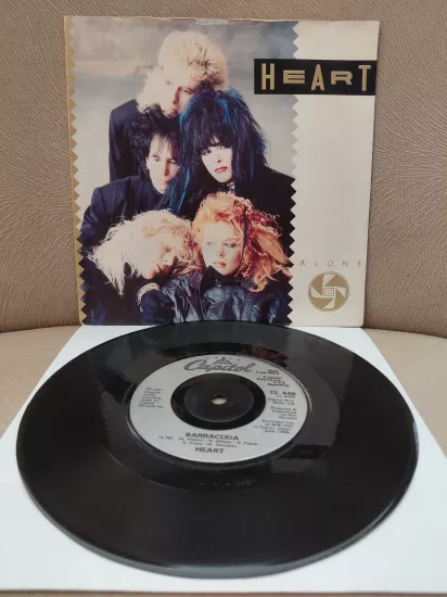 Heart   –  Alone - 1987  İngiltere Basım 45’lik  Plak