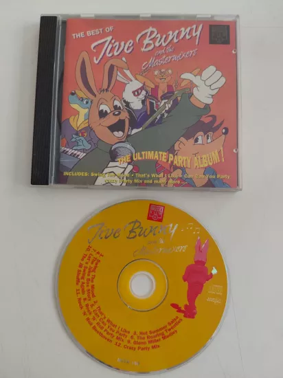 The Best Of Jive Bunny And The Mastermixers -  1994 İngiltere Basım - CD Albüm