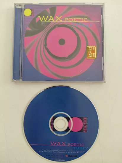 Wax Poetic – Three  - 1998 Türkiye  Basım - CD Albüm
