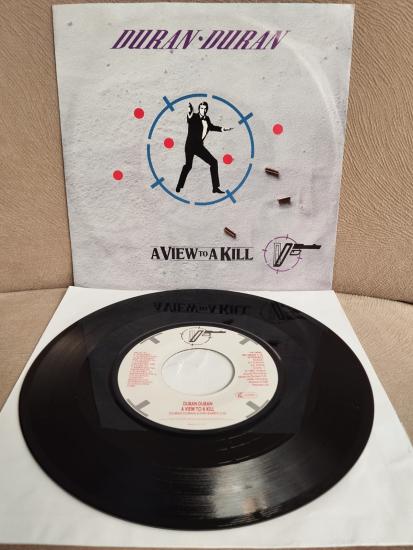 DURAN DURAN - A VIEW TO A KILL - JAMES BOND 007 SOUNDTRACK -1985 HOLLANDA BASIM 45 LİK PLAK