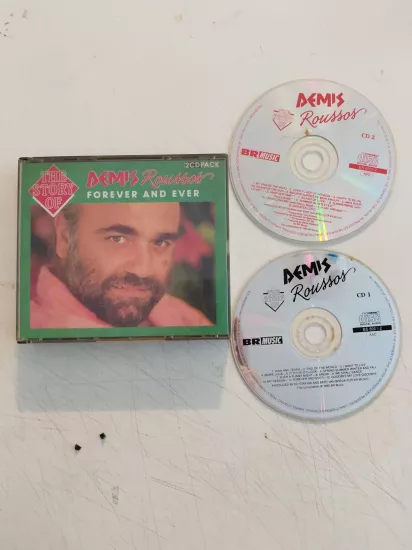 Demis Roussos – The Story Of Demis Roussos - 1990 Hollanda Basım 2xCD Albüm