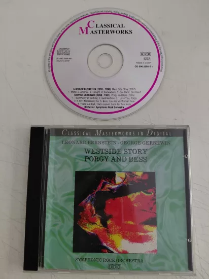 Leonard Bernstein / George Gershwin – West Side Story / Porgy And Bess - 1991 İsviçre Basım CD Albüm