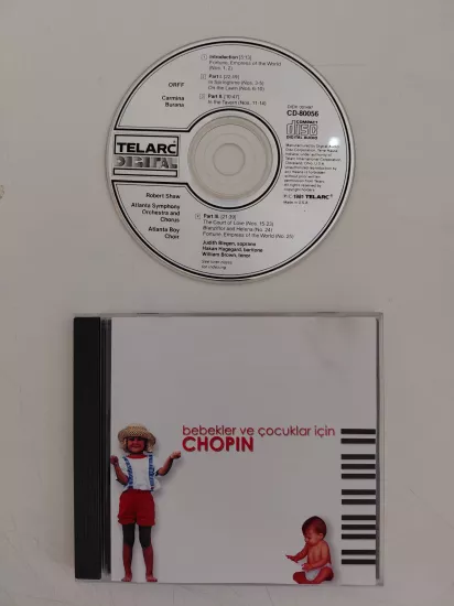 Bebekler ve Çocuklar Için Chopin - Türkiye  Basım - CD Albüm