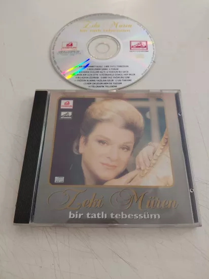 Zeki Müren – Bir Tatlı Tebessüm - 1994 Türkiye  Basım CD Albüm