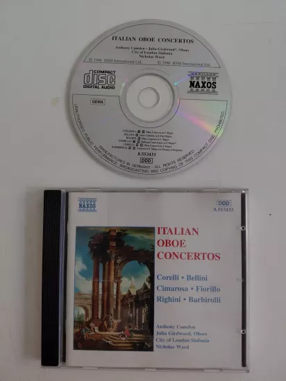 Italian Oboe Concertos  - 1996  Avrupa Basım - CD Albüm