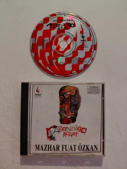 Mazhar Fuat Özkan  – Agannaga Rüşvet  - 1992 Türkiye Basım CD Albüm (Sarı Bandrol)