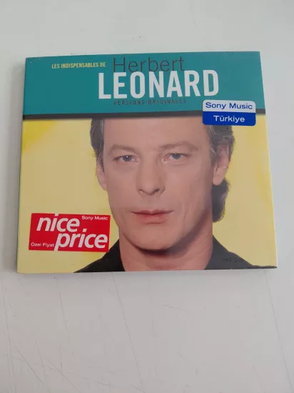 Herbert Léonard ‎– Les Indispensables De Herbert Leonard - 2001 Fransa Basım CD Albüm/Açılmamış Ambalajlı
