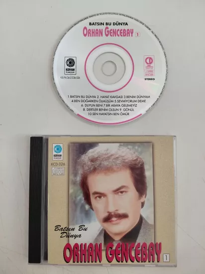 Orhan Gencebay – Batsın Bu Dünya - 1994  Türkiye  Basım - CD Albüm